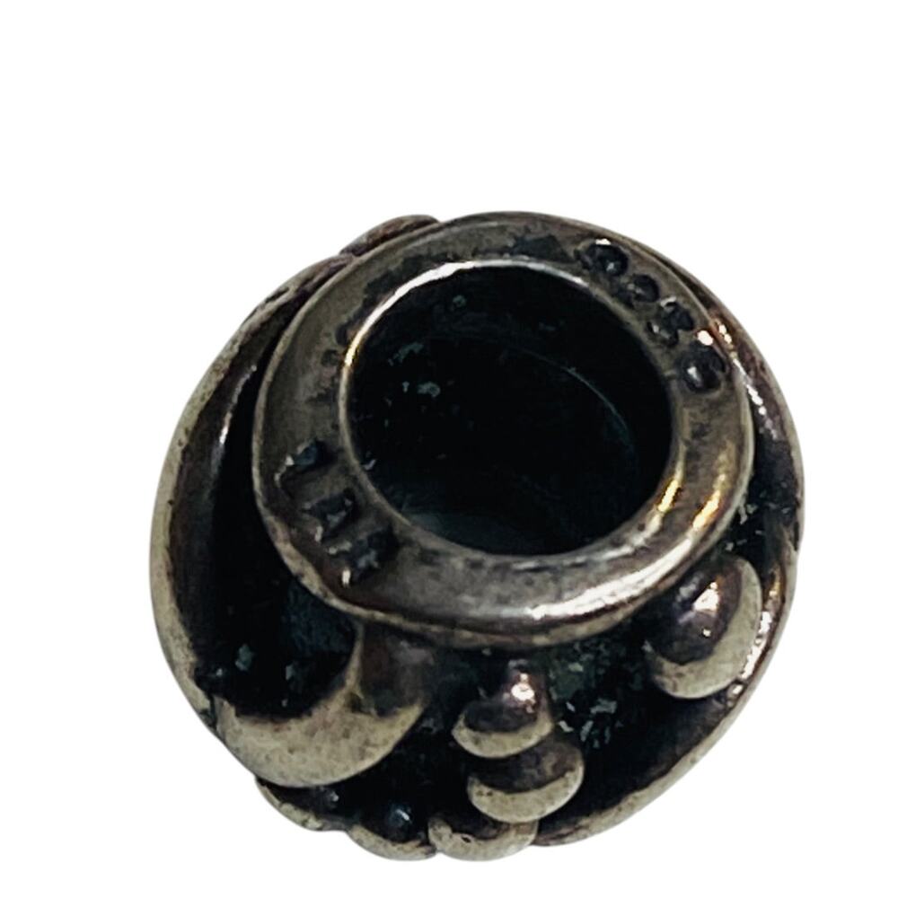 Sterling Silver Trollbeads Solid Beaded Curved Li… - image 7